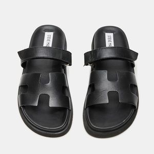Steve Madden Black Mayven Sandals